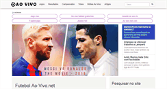 Desktop Screenshot of ao-vivo.net